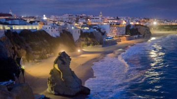 обоя albufeira, portugal, города, пейзажи