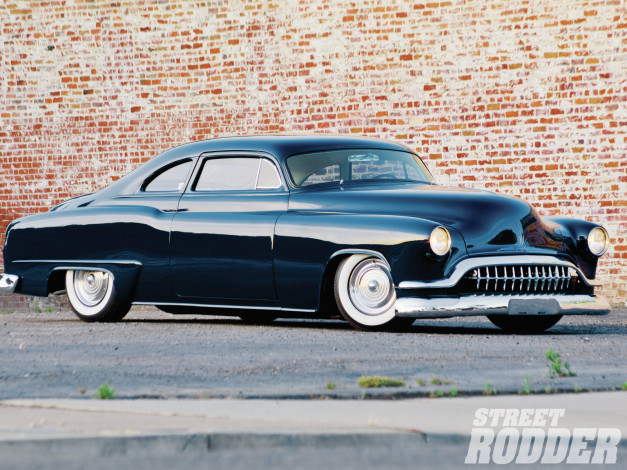 Обои картинки фото 1951, oldsmobile, custom, автомобили