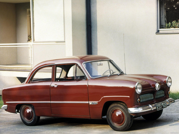 Обои картинки фото 1952, ford, taunus, 12m, автомобили