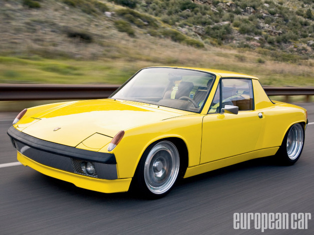 Обои картинки фото 1972, porsche, 914, автомобили