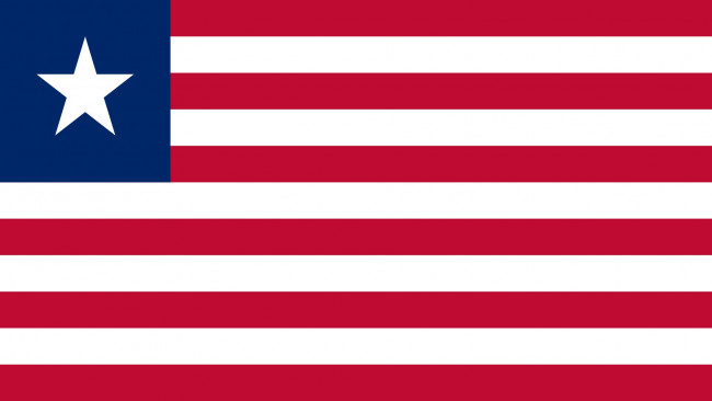 Обои картинки фото либерия, разное, флаги, гербы, звезда, полосы