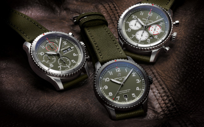 Обои картинки фото бренды, - другое, часы, breitling, aviator8, automatic41, curtiss, warhawk