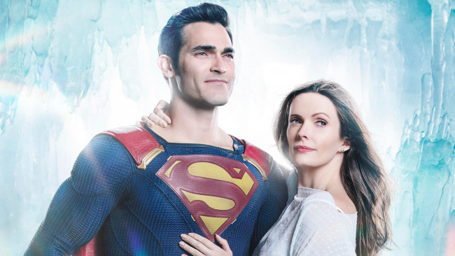 Обои картинки фото кино фильмы, superman and lois , сериал, супермен, девушка