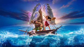 Картинка мультфильмы moana+2 moana 2