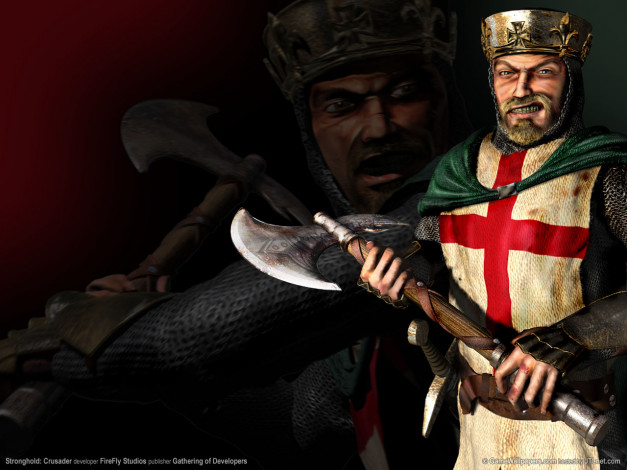 Обои картинки фото видео, игры, stronghold, crusader