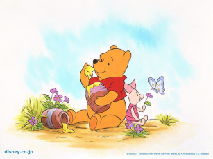 обоя мультфильмы, winnie, the, pooh