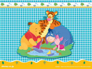 обоя мультфильмы, winnie, the, pooh