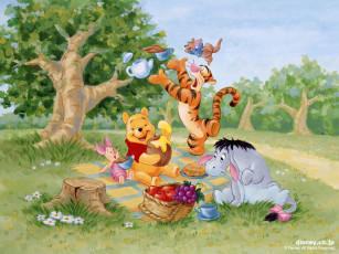 обоя мультфильмы, winnie, the, pooh