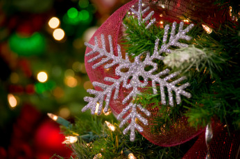 обоя праздничные, - разное , новый год, праздник, новый, год, рождество, елка, украшения, снег, чудеса