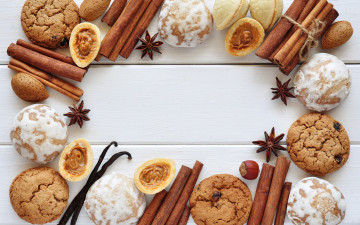 Картинка еда пирожные +кексы +печенье merry сладкое выпечка новый год рождество cookies decoration xmas christmas глазурь печенье