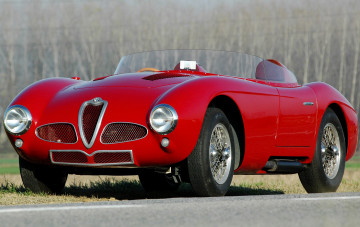 обоя alfa romeo c52 disco volante spider 1951, автомобили, alfa romeo, 1951, spider, volante, disco, c52, alfa, romeo