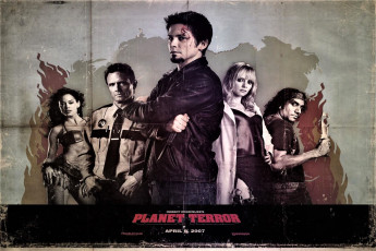 Картинка кино+фильмы grindhouse+ planet+terror death+proof персонажи