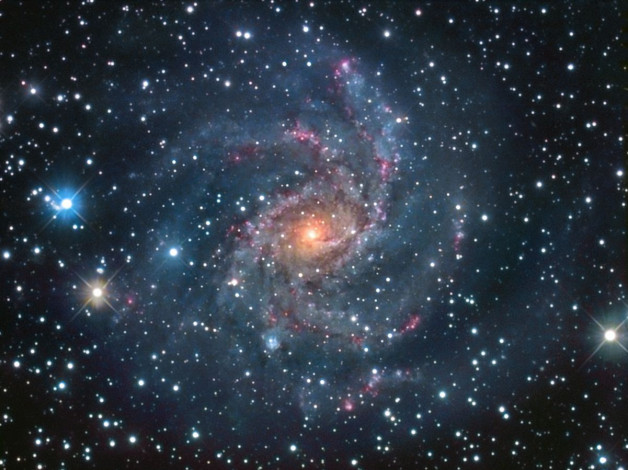 Обои картинки фото ngc, 6946, космос, галактики, туманности