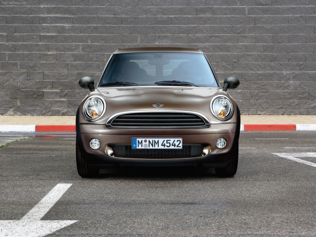 Обои картинки фото mini, one, clubman, 2009, автомобили