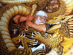 Картинка ерко иллюстрации украинским народным сказкам фэнтези драконы