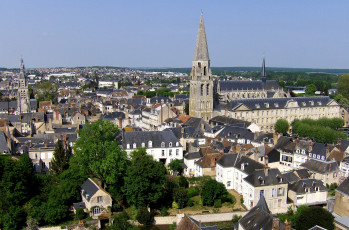 Картинка вандом франция города панорамы шпиль крыши