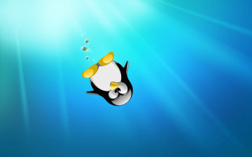 Картинка компьютеры linux пингвин