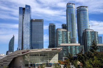 Картинка toronto +ontario города торонто+ канада небоскребы панорама