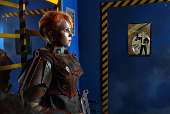 Картинка разное cosplay+ косплей fallout-4 рыжая девушка доспехи