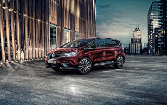 Обои картинки фото 2020 renault espace, автомобили, renault, французские, espace, новый, экстерьер, 2020, вид, спереди, красный, минивэн