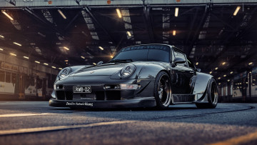 обоя автомобили, porsche, 911, rwb