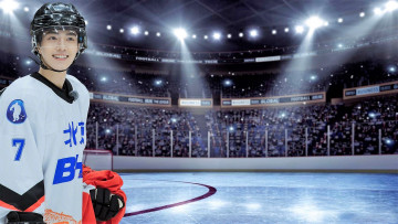Картинка мужчины xiao+zhan актер хоккей форма