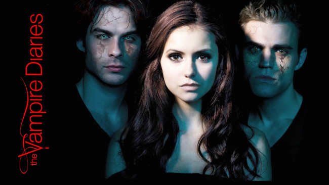 Обои картинки фото кино фильмы, the vampire diaries, вампиры