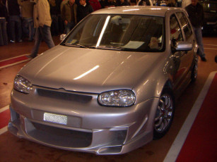 Картинка volkswagen golf r32 автомобили