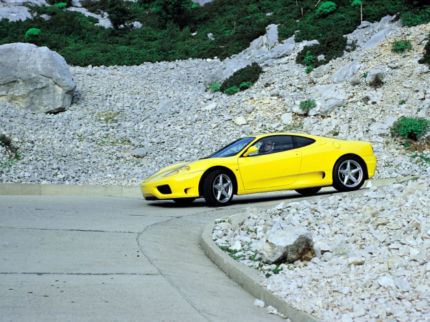 Обои картинки фото ferrari, 360, modena, 2000, автомобили