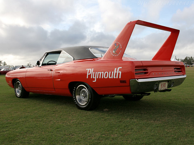 Обои картинки фото plymouth, road, runner, superbird, автомобили
