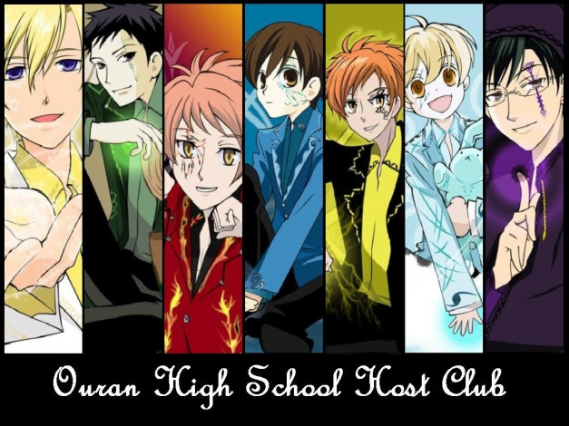 Обои картинки фото аниме, ouran, high, school, host, club
