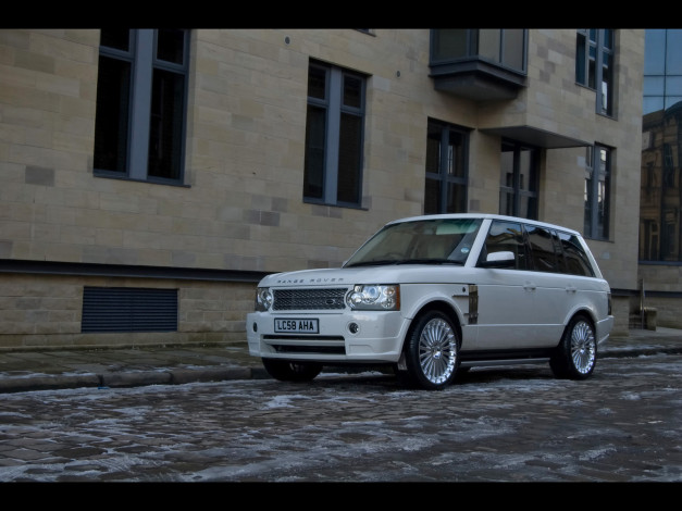 Обои картинки фото 2009, project, kahn, range, rover, vogue, автомобили