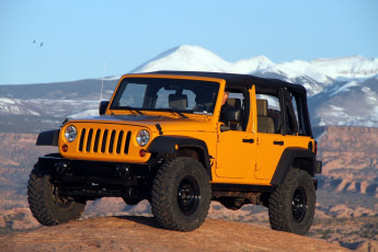 Картинка автомобили jeep джип гора