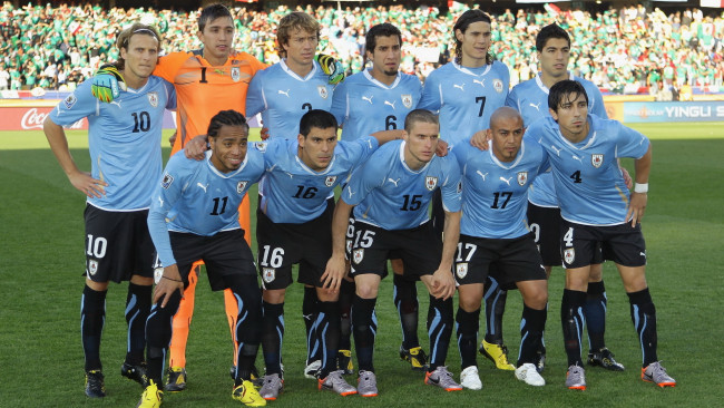 Обои картинки фото спорт, футбол, уругвай, сборная