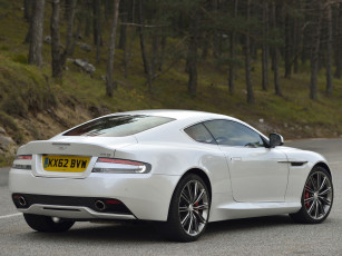 обоя автомобили, aston martin, 2012г, uk-spec, db9, aston, martin, светлый