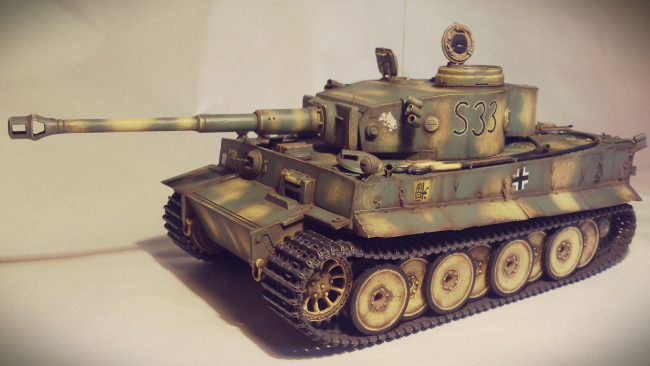 Обои картинки фото tiger tank 135, техника, военная техника, бронетехника, танк