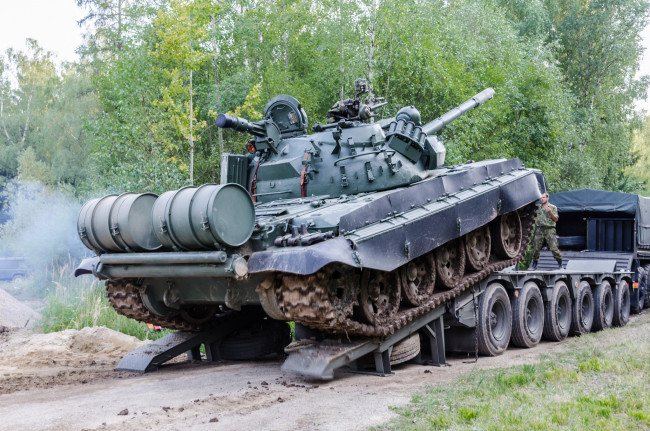 Обои картинки фото t-55am2, техника, военная техника, бронетехника, танк