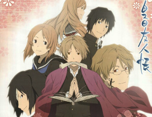 обоя аниме, natsume yuujinchou, тетрадь, дружбы