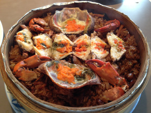 Картинка еда рыба +морепродукты +суши +роллы рис крабы