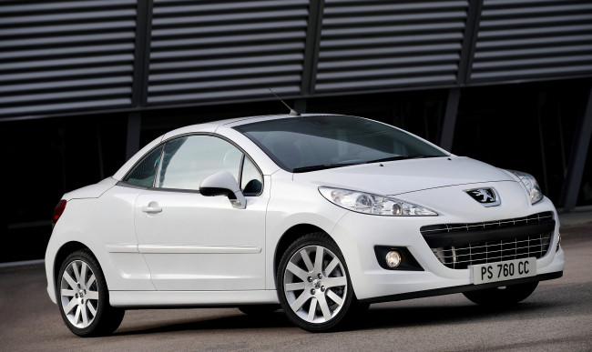 Обои картинки фото автомобили, peugeot, 207, cc