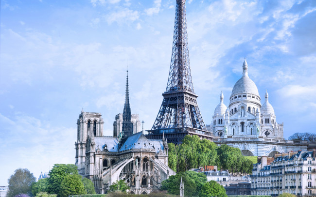 Обои картинки фото города, париж , франция, france, paris, париж, эйфелева, башня