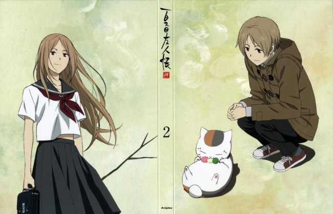Обои картинки фото аниме, natsume yuujinchou, тетрадь, дружбы