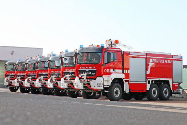 Обои картинки фото автомобили, пожарные машины, tlf, 60, 33-540, bb, ziegler, man, tgs