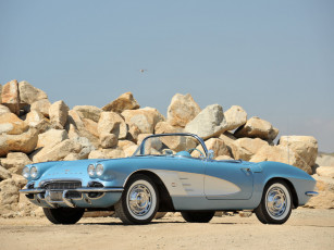 обоя corvette c1 1961, автомобили, corvette, c1, 1961