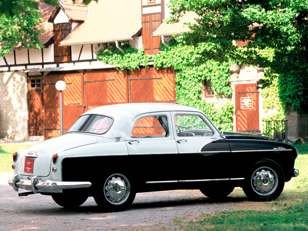Обои картинки фото alfa romeo 1900 super berlina-1483 1954, автомобили, alfa romeo, 1954, berlina-1483, super, 1900, alfa, romeo