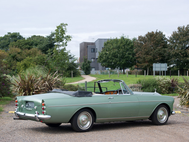 Обои картинки фото rolls-royce silver cloud mulliner park ward drophead coupe uk-spec 1966, автомобили, rolls-royce, cloud, silver, ward, park, mulliner, 1966, uk-spec, drophead, coupe