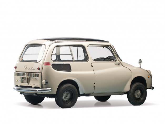 Обои картинки фото subaru 360 custom 1958, автомобили, subaru, 360, 1958, custom