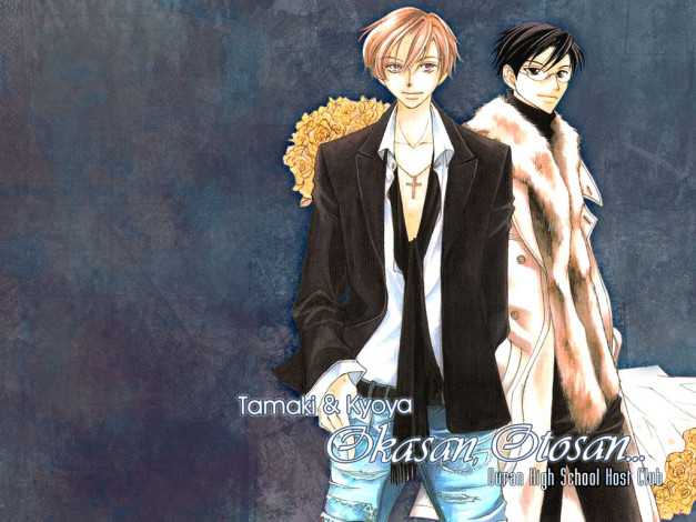 Обои картинки фото ouran, 08, аниме, high, school, host, club