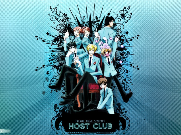 Обои картинки фото ouran, 11, аниме, high, school, host, club