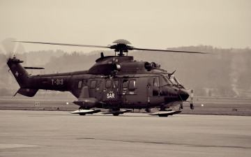 Картинка as332 super puma авиация вертолёты вертолет